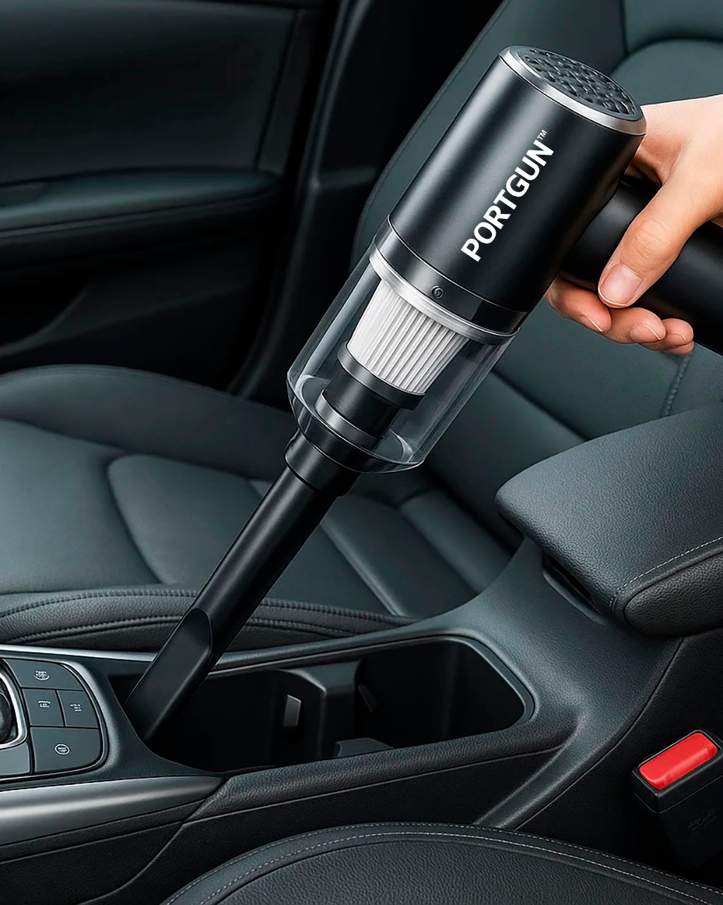 PortGun™ 9000 Pa Suction Power Rechargeable 3 in 1 Wireless Car Vacuum Gun