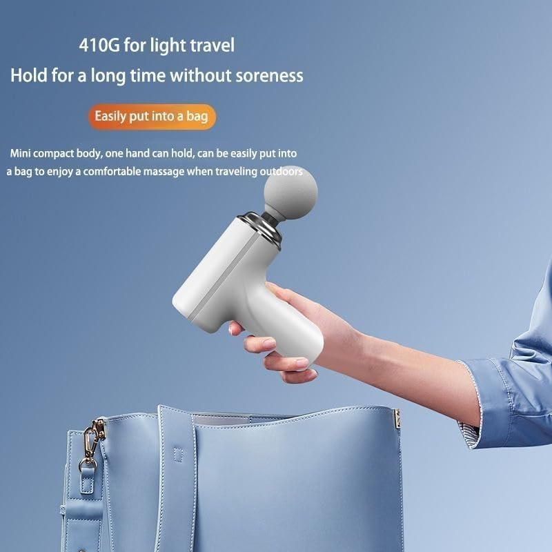 PortGun™ Pain Relief Massager Gun for Neck, Shoulders, Back, Legs & Joints