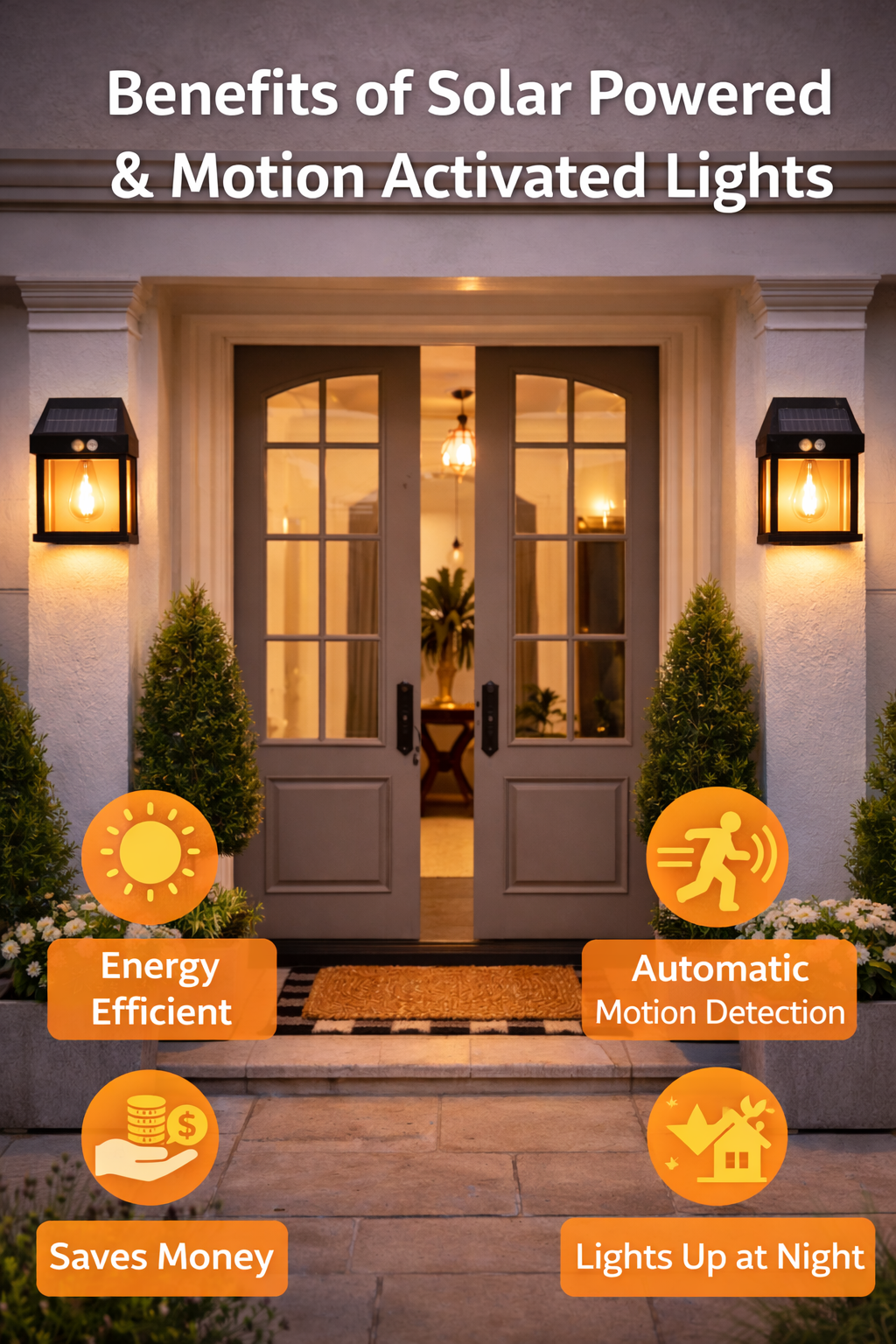 PortGun™ Solar Powered Motion Detection Light