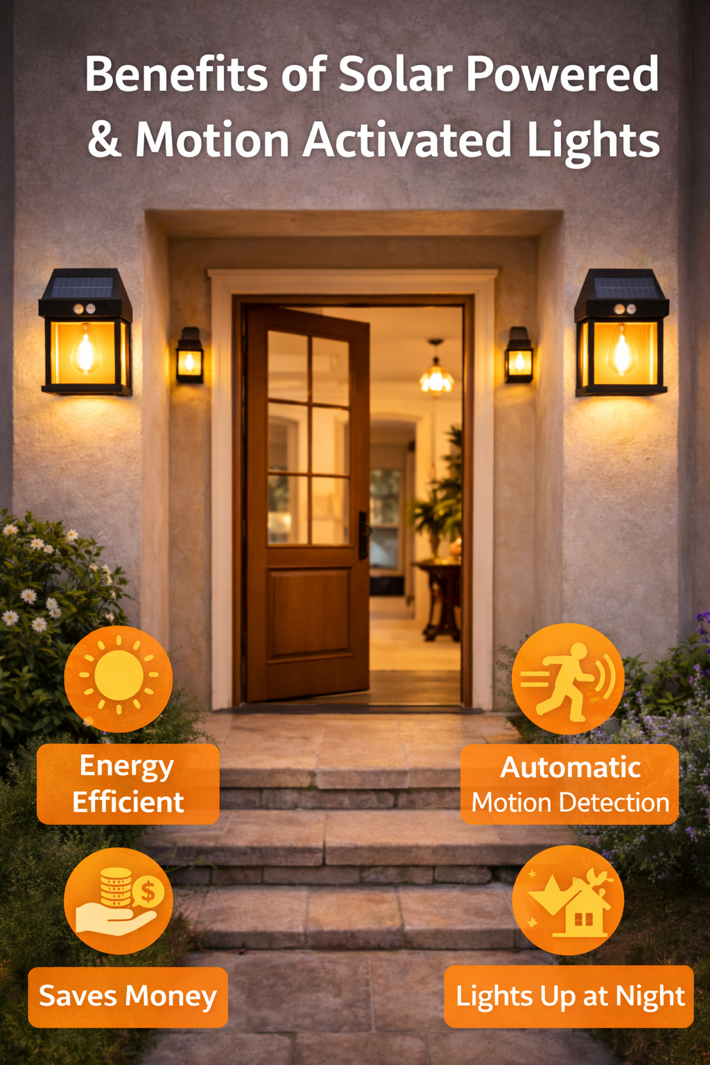 PortGun™ Solar Powered Motion Detection Light