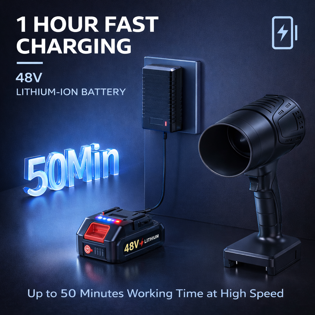 PortGun™ 200000 RPM Rechargeable Cordless Jet Gun For Cleaning Cars, Homes & Outdoor Spaces