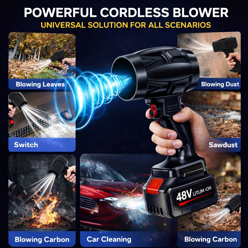 PortGun™ - The Most Powerful Portable & Wireless Jet Blower