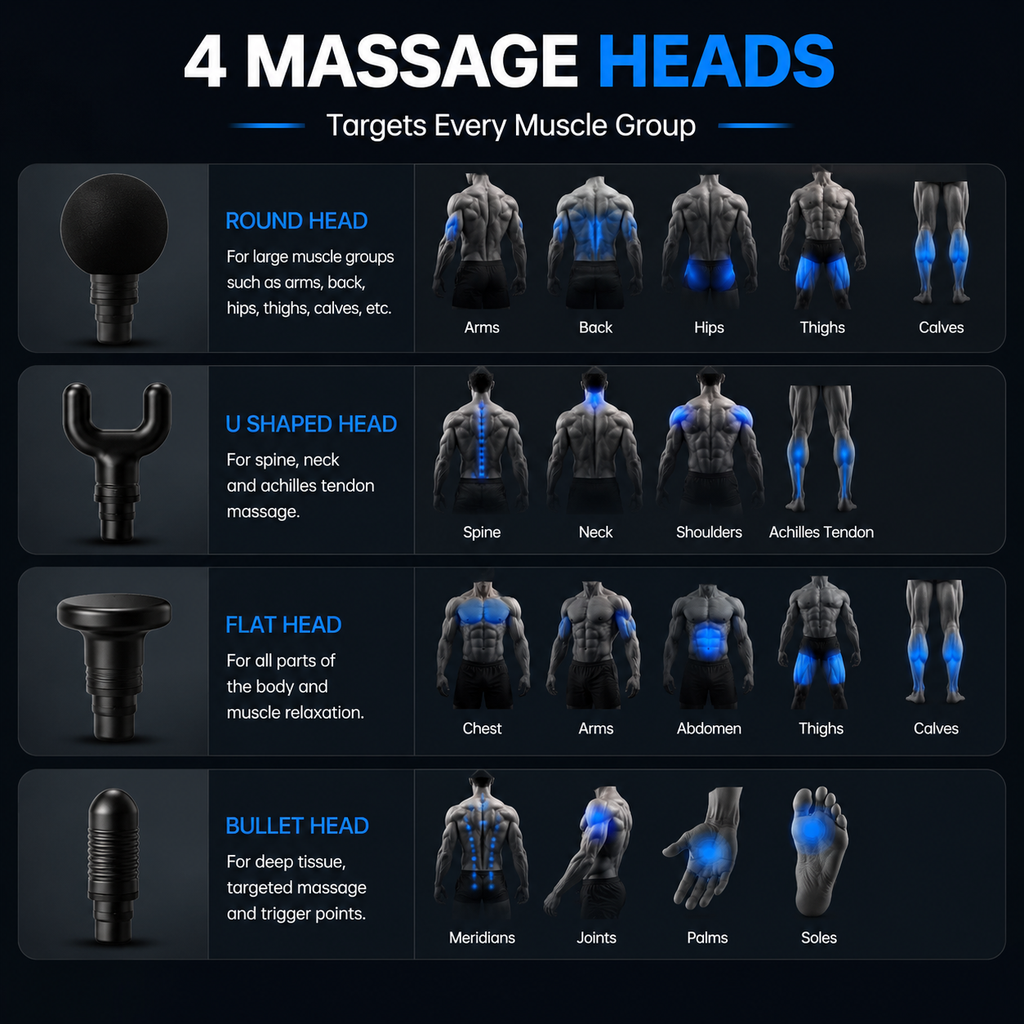 PORTGUN™ Deep Tissue Massage Gun