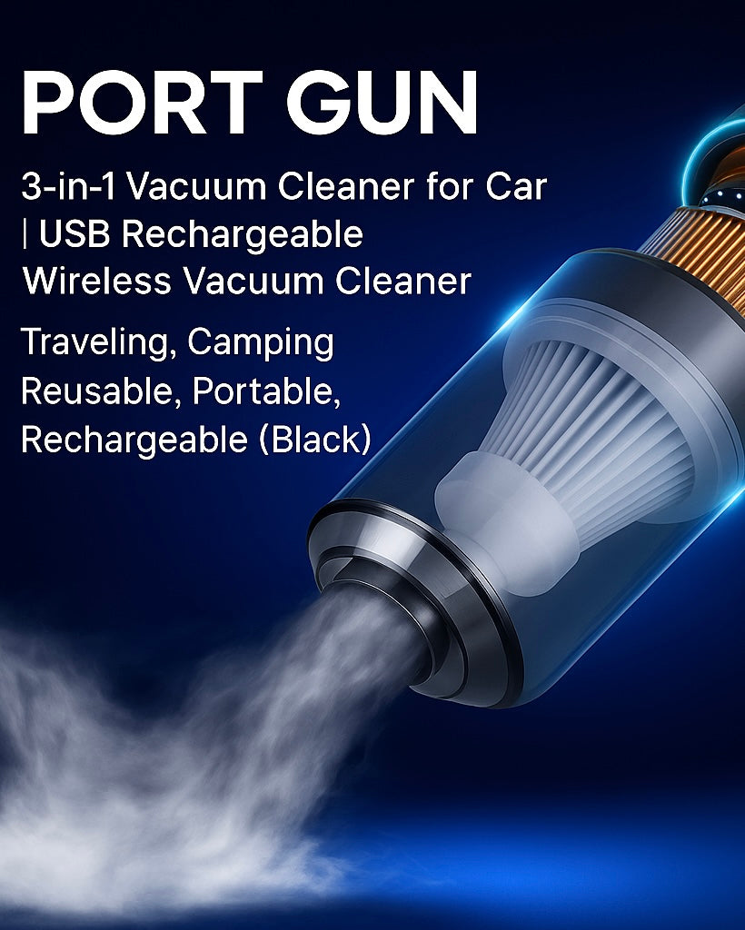 Port Gun™ Portable Car Vacuum