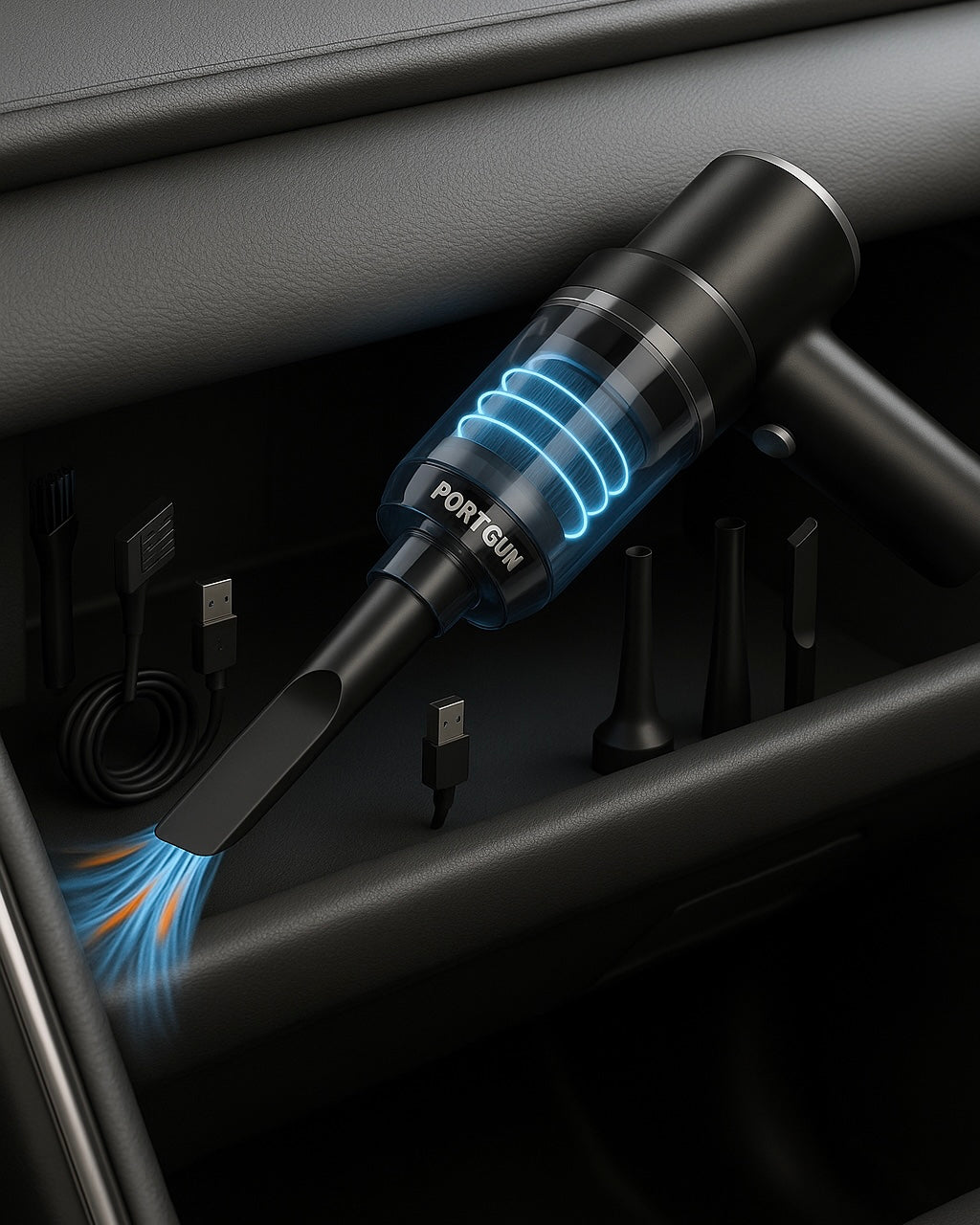 Port Gun™ Portable Car Vacuum