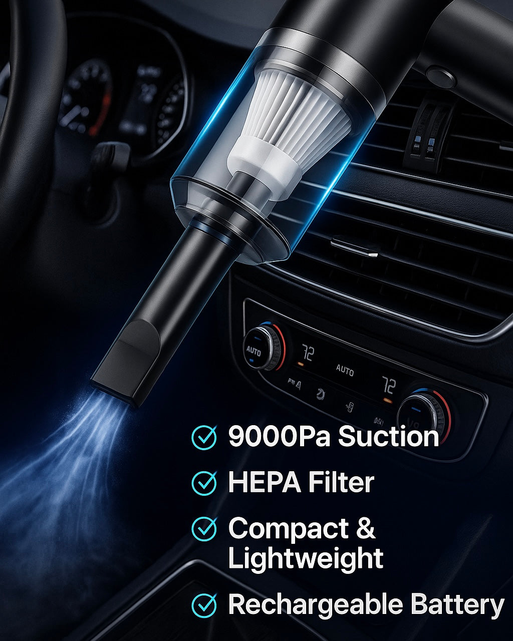 Port Gun™ Portable Car Vacuum