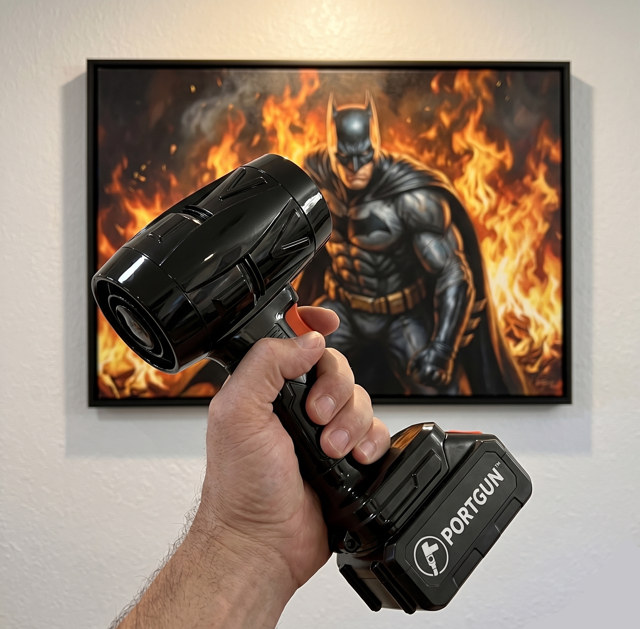 PORTGUN™ PRO Cleaning Kit | JETGUN & Pressure Washer | Free Travel Case | 3 Batteries 4000mAh